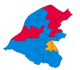 2006 results map