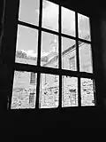 View through an external window