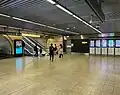 Transfer concourse, August 2024