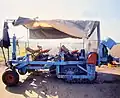 Self-propelled transplanter.