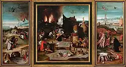 Temptation of Saint Anthony, Later Copy, Gemäldegalerie, Berlin
