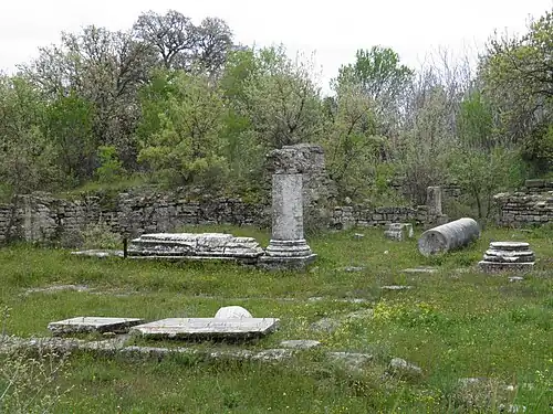 Troy IX Roman bath