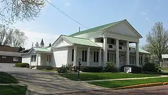 The Tuttle House in Ohio, 1840.