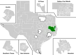Map of the district