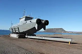 Beached at Pituffik.