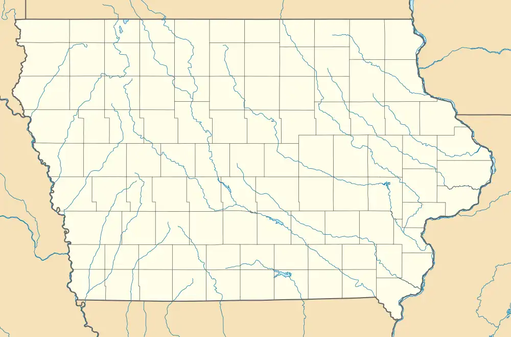 Big Spring, Iowa is located in Iowa