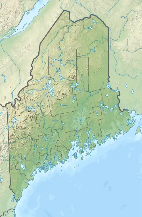 Fort Baldwin is located in Maine