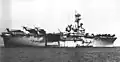 USS Iwo Jima off Lebanon in 1983.