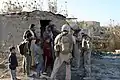 Residents of Al Zaidan at their home