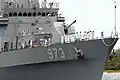 ROKS Yang Man-chun enters Pearl Harbor prior to RIMPAC 2008.