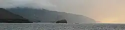 Coastline in the area
