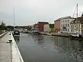 The Uecker in Ueckermünde