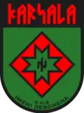 First unofficial variant of the battalion's insignia, first seen across news reports from January 2023 and beyond.