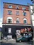 Ungdomshuset seen from the street