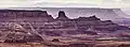 North aspect of United Nations Tablet (centered) viewed from Dead Horse Point