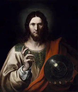 Unknown Flemish artist, Salvator Mundi (third quarter of 16th century)