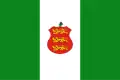 Unofficial sporting flag of Guernsey