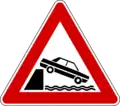 Unprotected quayside or riverbank