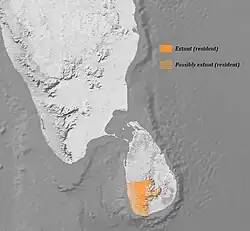 Map of range