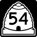 State Route 54 marker