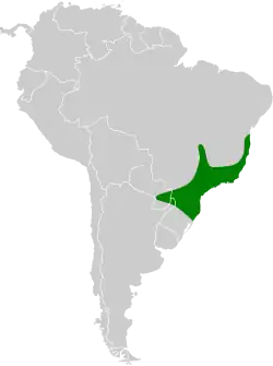 Map of range