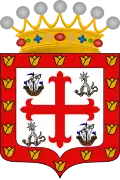 Arms of the Van Avery branch