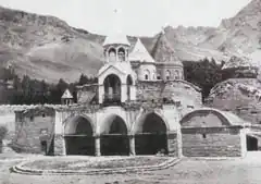 The Monastery of Varag (11th century) at the foot of Mount Varag near Van
