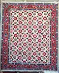 A carpet with Minakhani motif