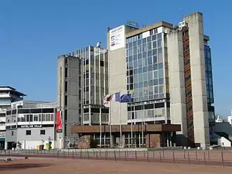 The Hôtel de Ville