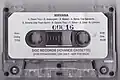 Verse Chorus Verse promo tape - Side 1
