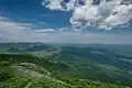Scenic view from the summit