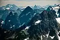 Trapper Mountain centered as seen from Sahale Mountain