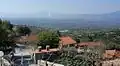 View from the village