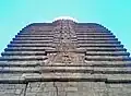 View of a dome at Sri Mukhalingam Temple complex