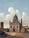 The church in 1870