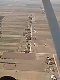 Aerial views of the colony Nueva Esperanza (New Hope)