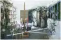 "Studio. Waiting #14", oil on canvas, 190x290 cm, 2018