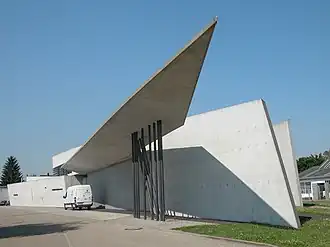 Vitra Fire Station, Weil am Rhein, Germany, by Zaha Hadid, 1989–1993[294]