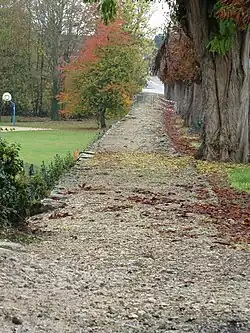 The Roman road known as Julius Caesar Way, in Verdes