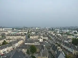 A view of Saint-Lô from the Notre-Dame church&nbsp;[fr]