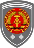 … two stars, 15 years of service (Army, Air Force, Border Troops)