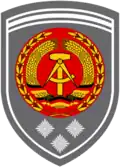 … three stars, 20 years of service (Army, Air Force, Border Troops)