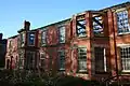 Honiton and Hereford ward, the upper floor gutted by a fire in 2003 which destroyed the roof.