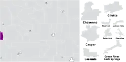 Map of the district