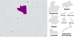 Map of the district