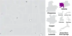 Map of the district