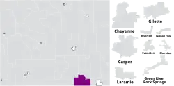 Map of the district