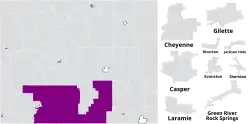 Map of the district