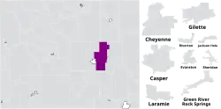 Map of the district