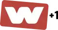 Fifth +1 logo, 28 March 2022 until 16 July 2024
